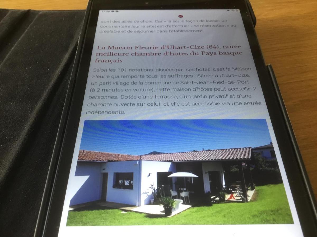 Maison Fleurie Uhart-Cize Eksteriør billede